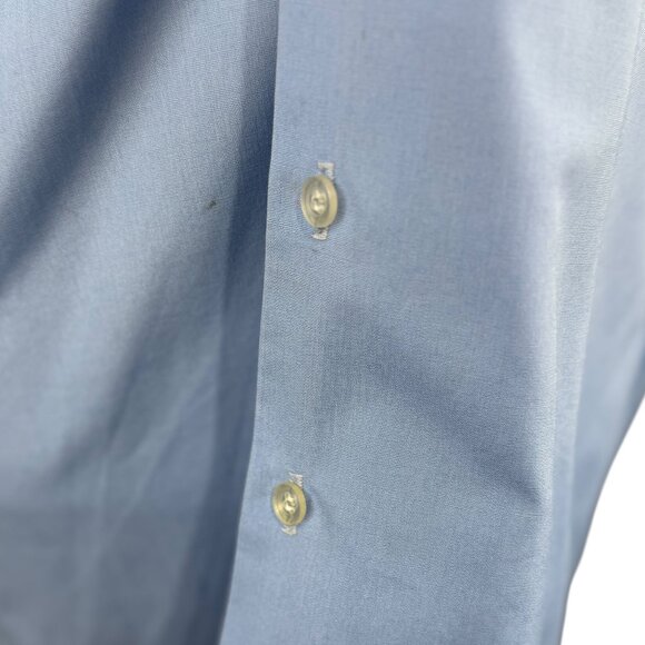 Vintage South Euclid Fire Department 60's Short Sleeve Button Shirt XL Blue - Picture 8 of 10